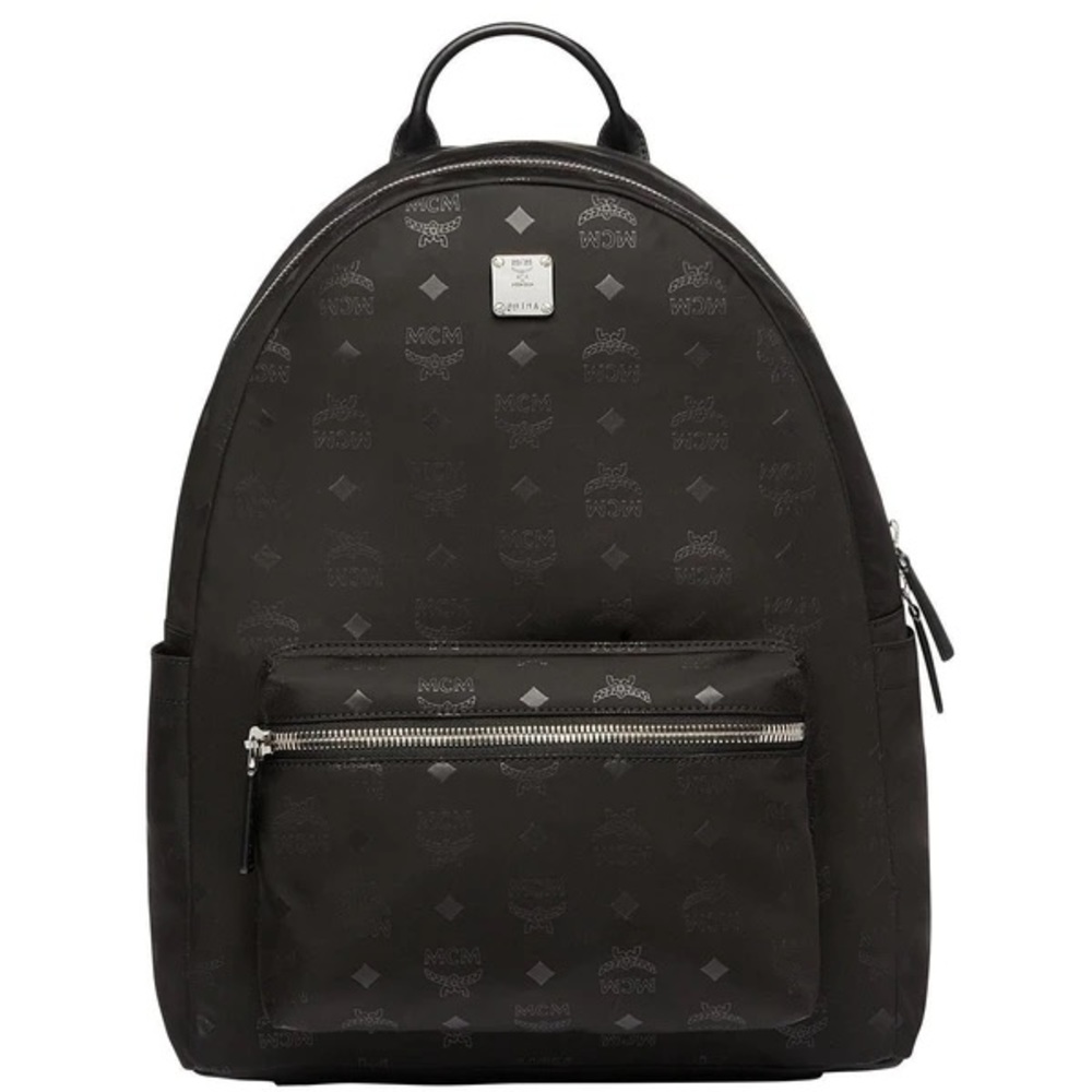 MCM Stark Classic Backpack in Monogram Nylon
null